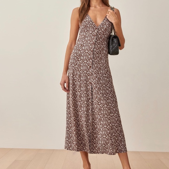 Reformation Dresses & Skirts - NWOT🤎Reformation Luke Dress - Chocolatier